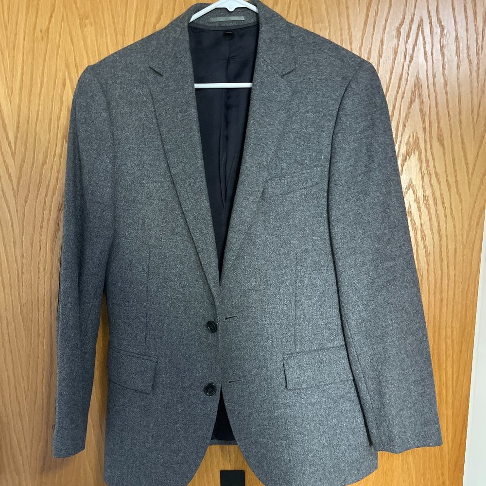 J.Crew Wool Blazer Elbow Patch Double Vent